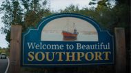 Southport was set up in Los Angeles for the movie. (Image via Sony Pictures Entertainment)